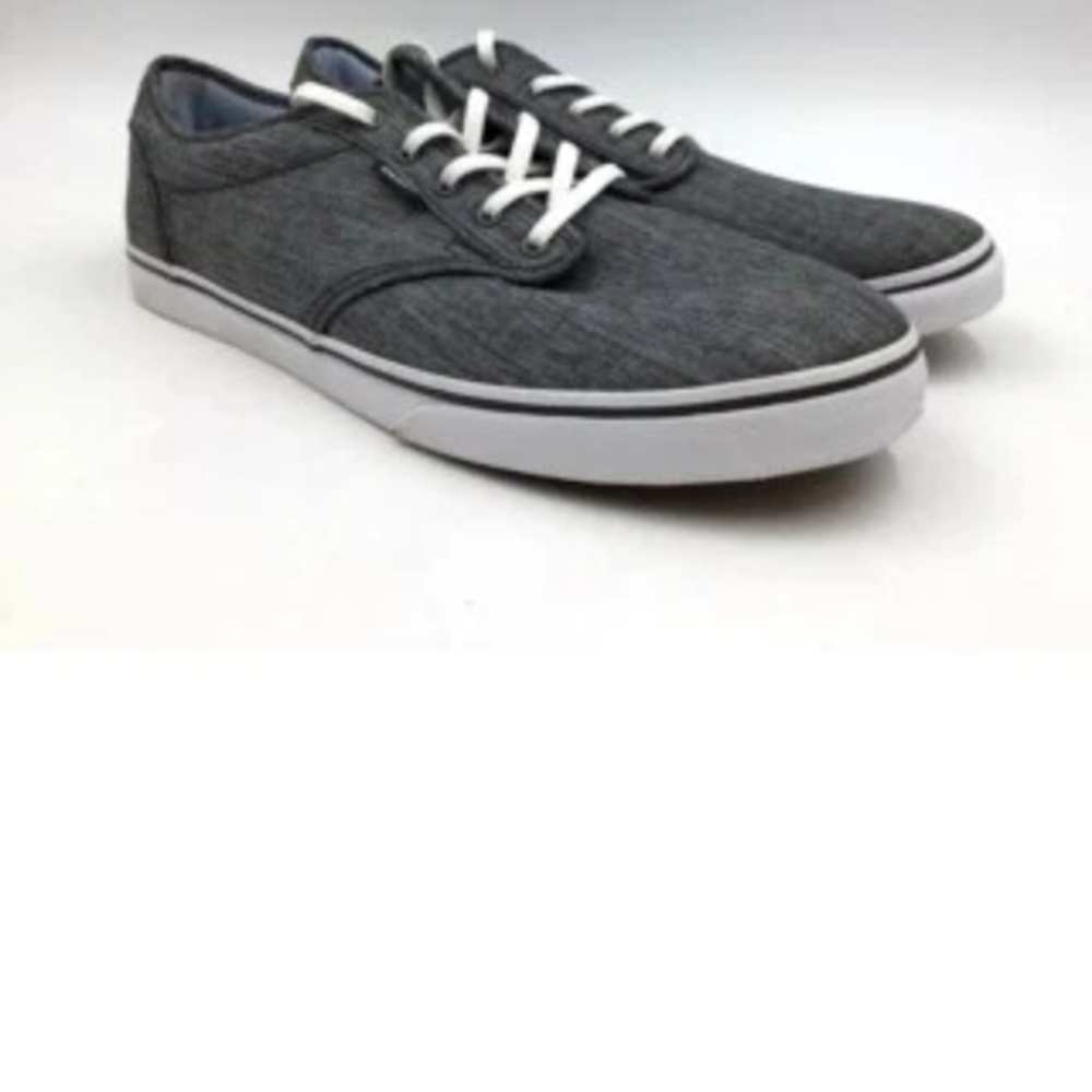 Vans Low Top Heather Gray Sneakers Women Size-11 US New